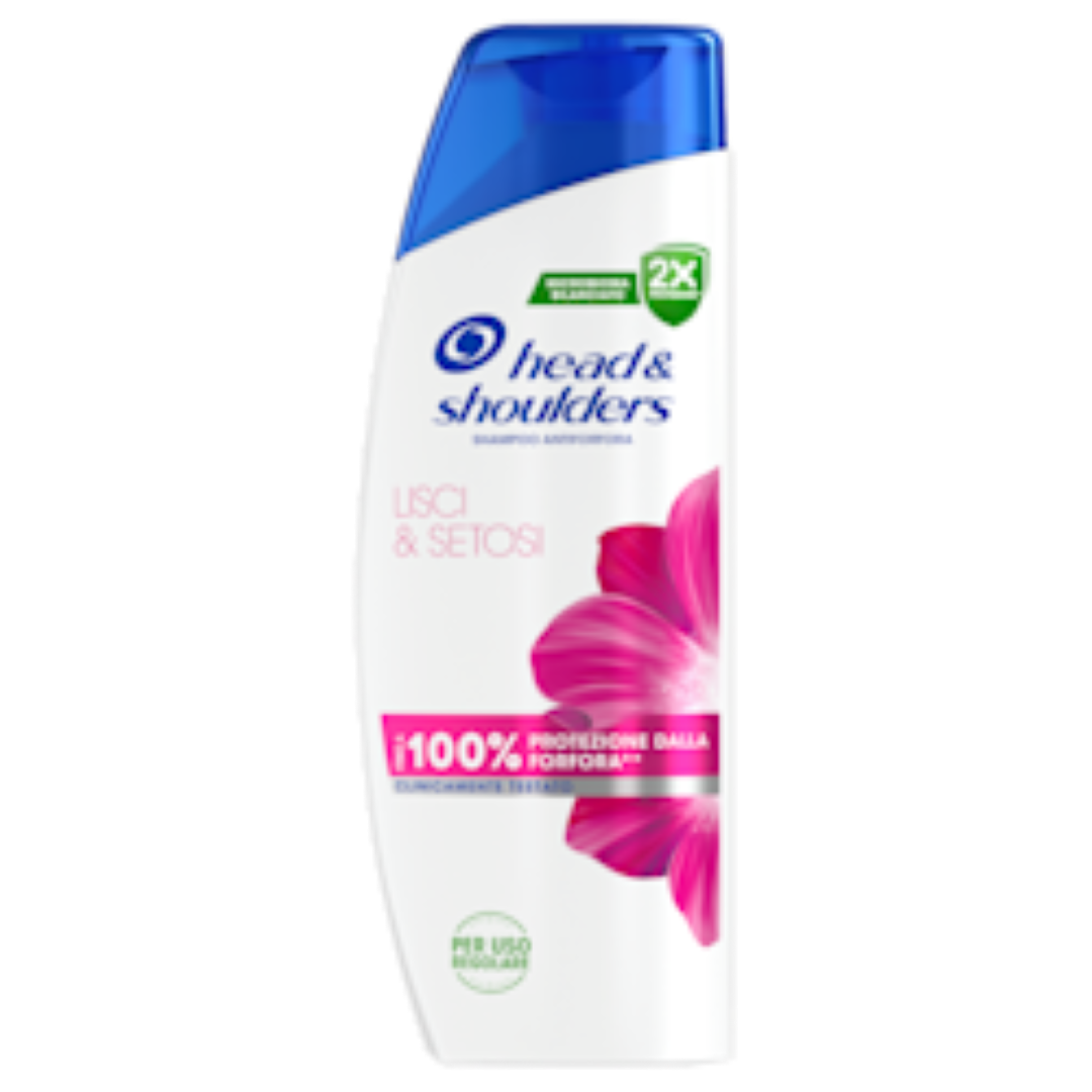 HEAD & SHOULDERS LISCI N SETOSI SHAMPOO 400ML